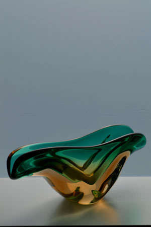 *MAGNIFICENT TOP QUALITY MURANO BOWL - 20TH CENTURY ART GLASS AT ITS VERY BEST!