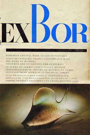 EXTRA LARGE! A VERY RARE CULT ITEM: EXBOR FISH GLASS SCULPTURE BY ROZINEK AND HONZIK IN THE 1960s