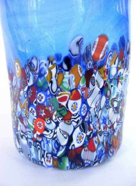 MAGNIFICENT BEAUTY. BRAND NEW, SIGNED & IN ORIGINAL PACKAGING. MURANO TUMBLER IMPORTED FROM ITALY!