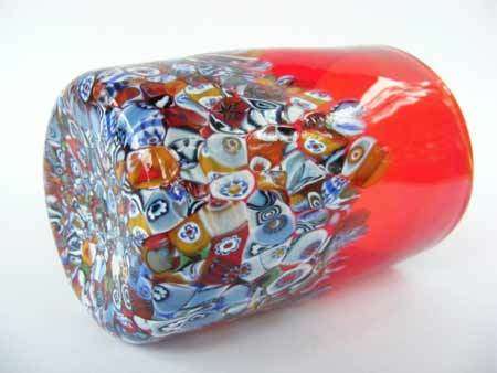 MAGNIFICENT BEAUTY. BRAND NEW, SIGNED & IN ORIGINAL PACKAGING. MURANO TUMBLER IMPORTED FROM ITALY!