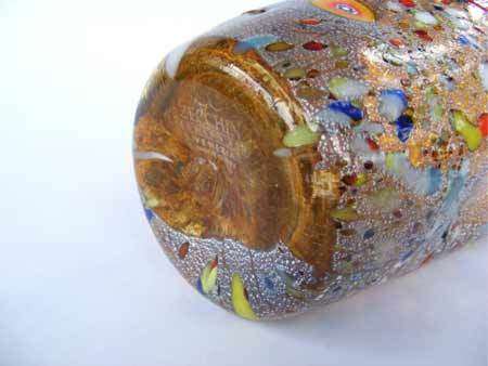 MAGNIFICENT BEAUTY. BRAND NEW, SIGNED & IN ORIGINAL PACKAGING. MURANO TUMBLER IMPORTED FROM ITALY!