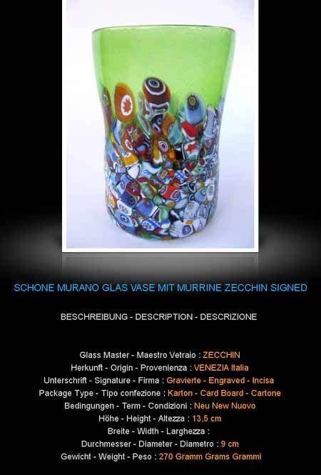 MAGNIFICENT BEAUTY. BRAND NEW, SIGNED & IN ORIGINAL PACKAGING. MURANO TUMBLER IMPORTED FROM ITALY!