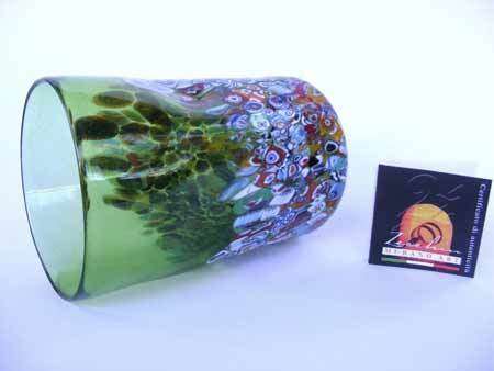 MAGNIFICENT BEAUTY. BRAND NEW, SIGNED & IN ORIGINAL PACKAGING. MURANO TUMBLER IMPORTED FROM ITALY!