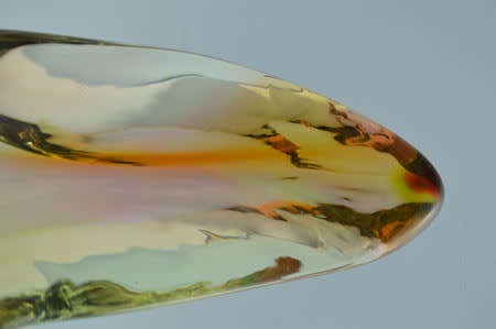 ** MAGNIFICENT AND VERY RARE ART GLASS SCULPTURE - CZECH ART GLASS AT ITS BEST! 'UNIKAT' STUDIO ITEM