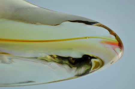 ** MAGNIFICENT AND VERY RARE ART GLASS SCULPTURE - CZECH ART GLASS AT ITS BEST! 'UNIKAT' STUDIO ITEM