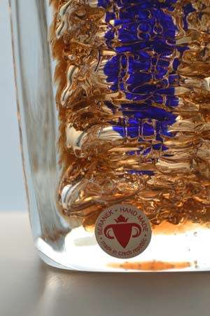MAGNIFICENT RARE VASE/SCULPTURAL OBJECT BY FRANTISEK VIZNER (1936-2011): A UNIQUE COLLECTOR`S ITEM