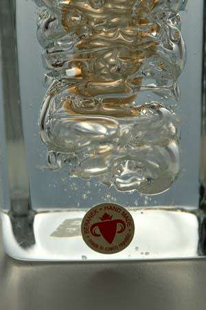 MAGNIFICENT RARE VASE/SCULPTURAL OBJECT BY FRANTISEK VIZNER (1936-2011): A UNIQUE COLLECTOR`S ITEM
