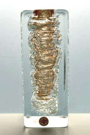 MAGNIFICENT RARE VASE/SCULPTURAL OBJECT BY FRANTISEK VIZNER (1936-2011): A UNIQUE COLLECTOR`S ITEM