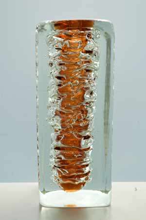 MAGNIFICENT RARE VASE/SCULPTURAL OBJECT BY FRANTISEK VIZNER (1936-2011): A UNIQUE COLLECTOR`S ITEM