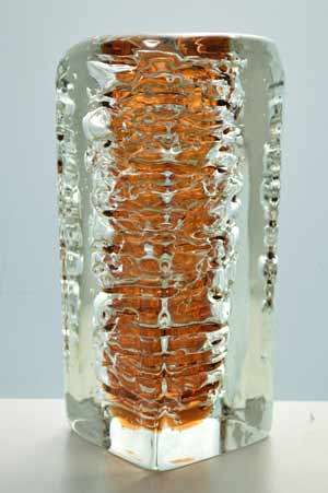 MAGNIFICENT RARE VASE/SCULPTURAL OBJECT BY FRANTISEK VIZNER (1936-2011): A UNIQUE COLLECTOR`S ITEM