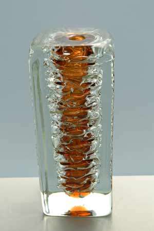 MAGNIFICENT RARE VASE/SCULPTURAL OBJECT BY FRANTISEK VIZNER (1936-2011): A UNIQUE COLLECTOR`S ITEM