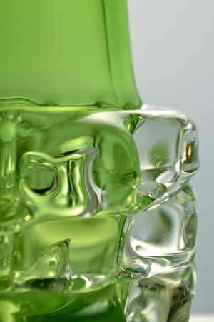A RARE & SOUGHT-AFTER SCULPTURAL VASE BY FRANTISEK VIZNER (1936-2011): A COLLECTOR`S ITEM FROM 1971!