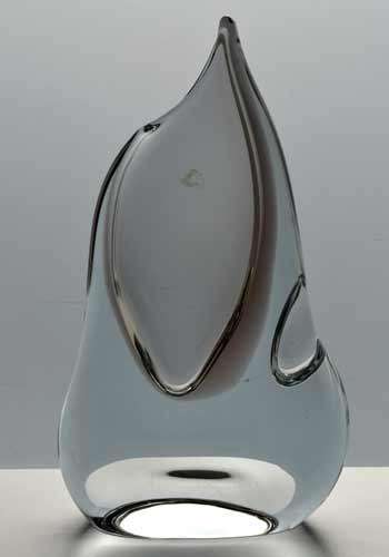 MOST ELEGANT & MOUTHWATERINGLY BEAUTIFUL CZECH ART GLASS VASE, DESIGNED BY JOSEF CVRCEK