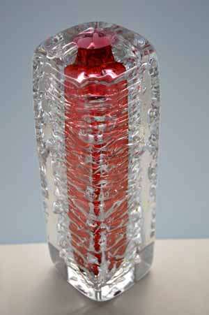MAGNIFICENT RARE VASE/SCULPTURAL OBJECT BY FRANTISEK VIZNER (1936-2011): A UNIQUE COLLECTOR`S ITEM