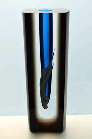 MAGNIFICENT 21st CENTURY CZECH ART GLASS! CONTEMPORAY DESIGN BY MR PAVEL HAVELKA (Zdár nad Sázavou)