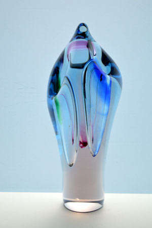 AN IMPORTANT DESIGN: SKRDLOVICE SCULPTURAL DISPLAY OBJECT #5906 DESIGNED BY EMANUEL BERANEK IN 1959