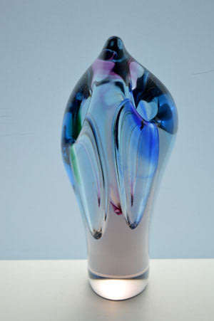 AN IMPORTANT DESIGN: SKRDLOVICE SCULPTURAL DISPLAY OBJECT #5906 DESIGNED BY EMANUEL BERANEK IN 1959