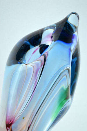 AN IMPORTANT DESIGN: SKRDLOVICE SCULPTURAL DISPLAY OBJECT #5906 DESIGNED BY EMANUEL BERANEK IN 1959