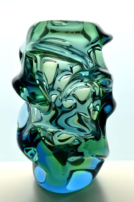 * HALLMARK DESIGN: HEAVY SKRDLOVICE 'ATLAS' (PROPELLER) VASE, DESIGNED BY JAN KOTIK