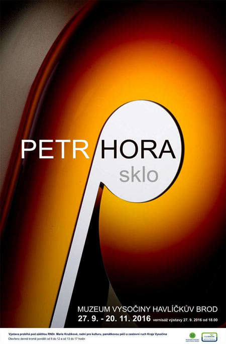 MAGNIFICENT CZECH ART GLASS VASE BY CONTEMPORARY MASTER GLASS DESIGNER PETR HORA