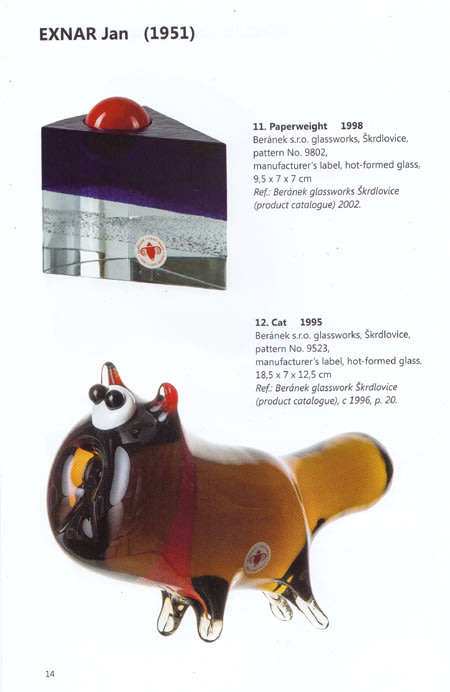 RARE CZECH ART GLASS REFERENCE MATERIAL: POST-WAR & CONTEMPORARY CZECH ART GLASS (VOL VII) - MINT