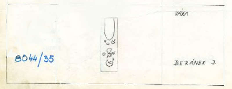 EXTRA LARGE. DAZZLING, ICE BLUE & HEAVY SKRDLOVICE VASE, DESIGNED BY JAN BERANEK (1933-) IN 1980