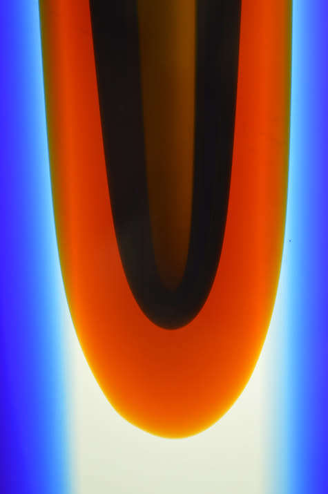 DAZZLINGLY BEAUTIFUL MODERN CZECH ART GLASS ARCHITECTURAL OBJECT, DESIGNED BY MR HLAVKA CONTEMPORARY