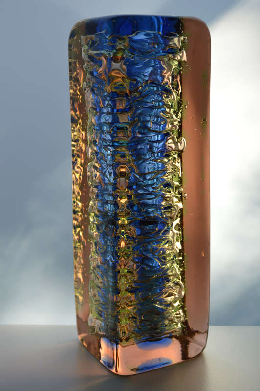 Magnificent rare vase / sculptural object by Frantisek Vizner (1936-2011): A unique collector's item