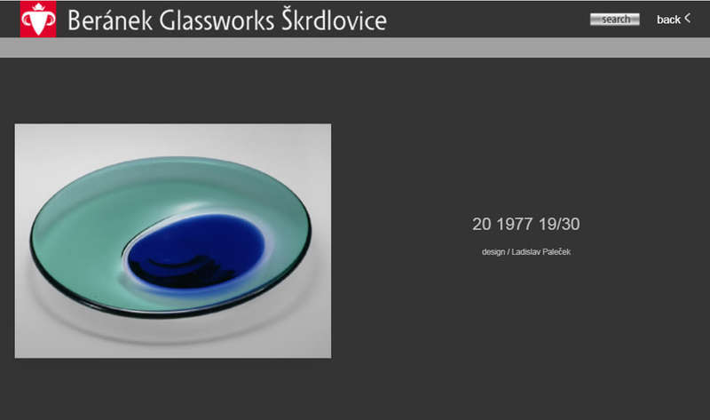 A MAGNIFICENT GREEN, BLUE & CLEAR CZECH ART GLASS BOWL, DESIGNED BY LADISLAV PALECEK IN 1977