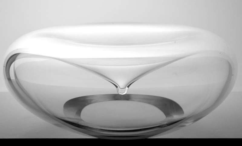 DAZZLINGLY BEAUTIFUL MODERN CZECH ART GLASS ARCHITECTURAL OBJECT, DESIGNED BY TEREZA KOVARIKOVA