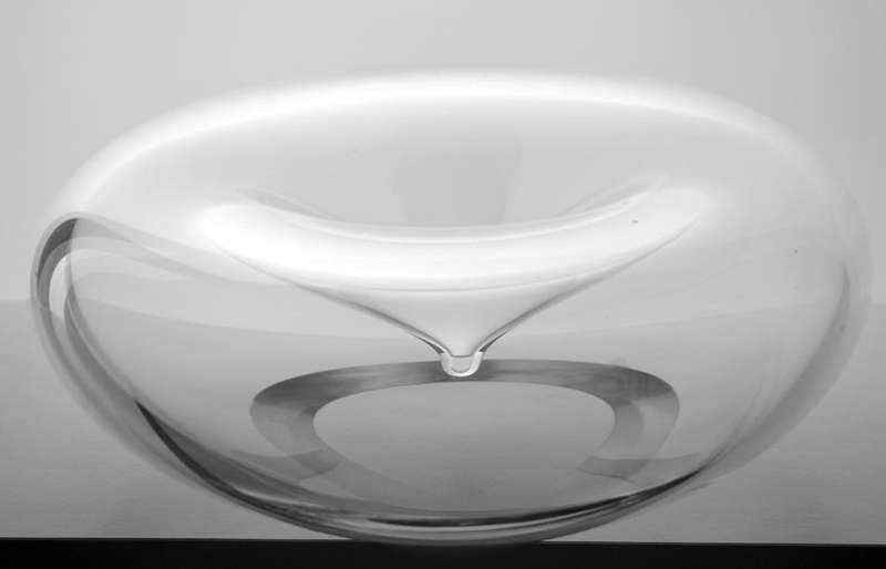 DAZZLINGLY BEAUTIFUL MODERN CZECH ART GLASS ARCHITECTURAL OBJECT, DESIGNED BY TEREZA KOVARIKOVA
