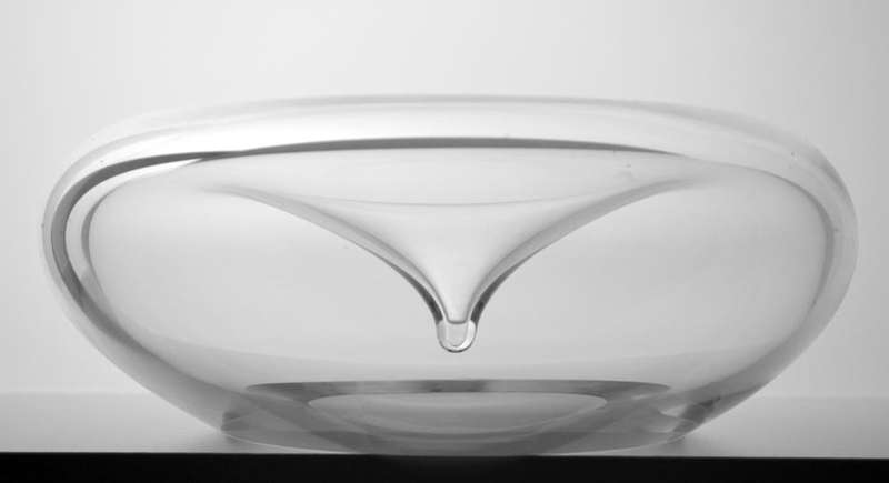 DAZZLINGLY BEAUTIFUL MODERN CZECH ART GLASS ARCHITECTURAL OBJECT, DESIGNED BY TEREZA KOVARIKOVA