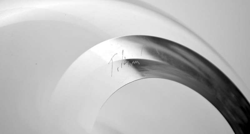 DAZZLINGLY BEAUTIFUL MODERN CZECH ART GLASS ARCHITECTURAL OBJECT, DESIGNED BY TEREZA KOVARIKOVA