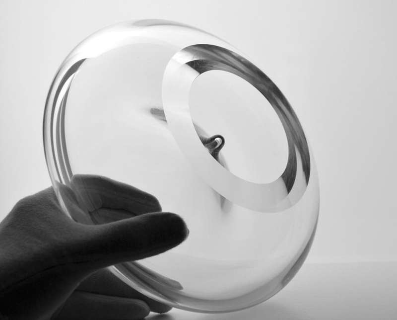 DAZZLINGLY BEAUTIFUL MODERN CZECH ART GLASS ARCHITECTURAL OBJECT, DESIGNED BY TEREZA KOVARIKOVA