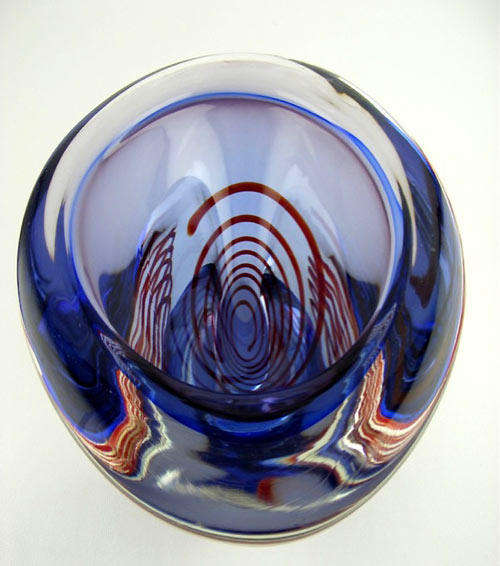 SENSATIONAL & SIGNED TOP QUALITY MURANO BOWL - 21ST CENTURY ART GLASS AT ITS VERY BEST!