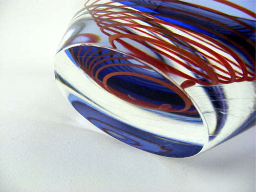 SENSATIONAL & SIGNED TOP QUALITY MURANO BOWL - 21ST CENTURY ART GLASS AT ITS VERY BEST!