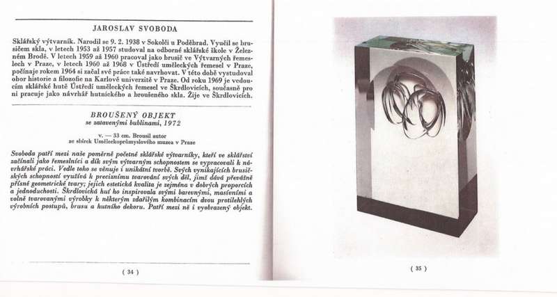 ICONIC COLLECTOR`S ITEM: CZECH ART GLASS: `MATURA`S HEAD` 1972 DESIGNED BY ALFRED MATURA (1921-1979)