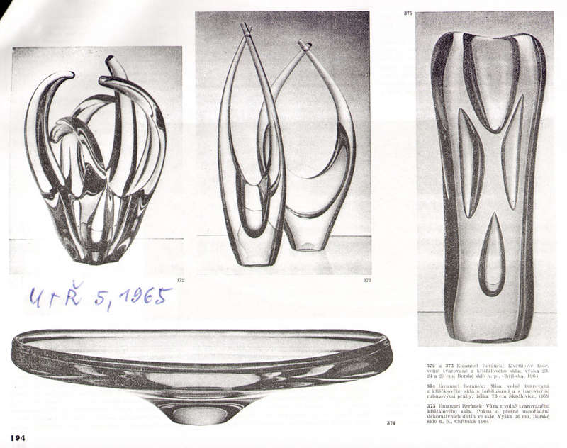 WITH TRACES OF URANIUM!!  A BEAUTY! A RETRO SKRDLOVICE BOWL DESIGNED BY EMMANUEL BERANEK  IN 1959