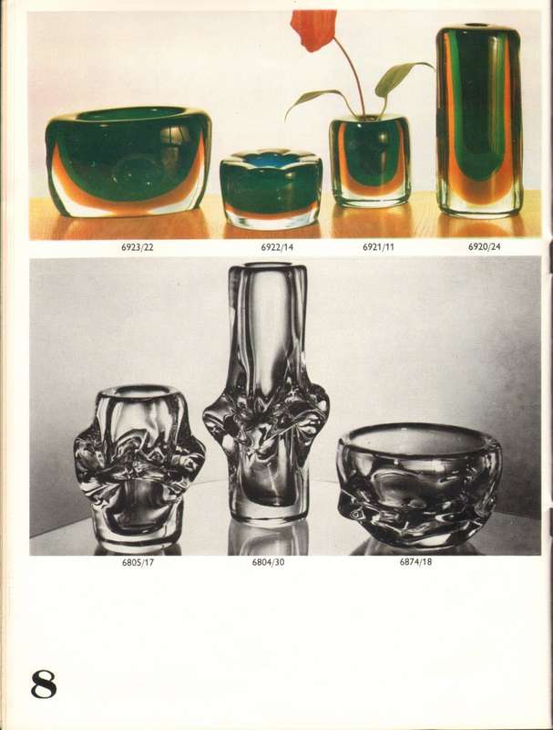 RARE & DAZZLINGLY BEAUTIFUL CZECH ART GLASS VASE DESIGNED IN 1968 BY JIRINA ZERTOVA