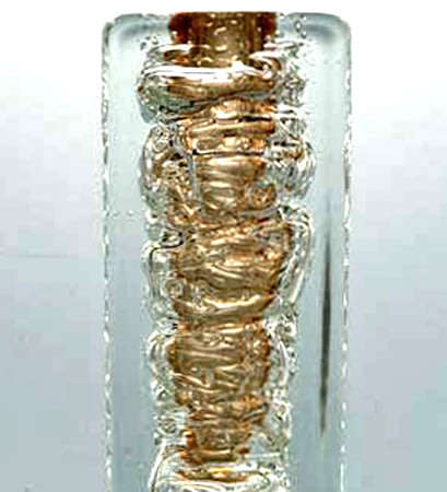 MAGNIFICENT RARE VASE/SCULPTURAL OBJECT BY FRANTISEK VIZNER (1936-2011): A UNIQUE COLLECTOR`S ITEM