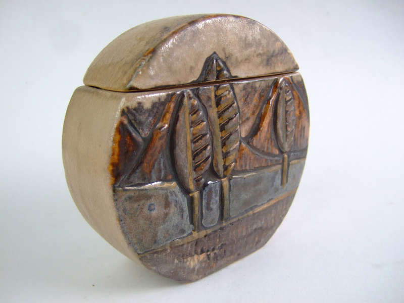 SENSATIONAL & HIGHLY COLLECTABLE RETRO `FAT LAVA` GERMAN ART POTTERY / ART CERAMICS FROM THE 1970s