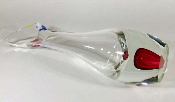 Extra-Large. Elegance, Simplicity. Dazzling, Magnificent Vase: Paul Kedelf (attr ca 1960)