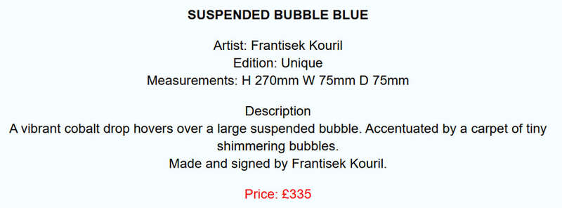 A LARGE CZECH 21ST CENTURY DAZZLING COBALT BLUE ART GLASS VASE WITH FINE CONTROLLED BUBBLES
