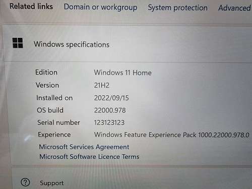 Microsoft Surface Pro 7 1866 Intel Core i5-1035G4 10th Gen 8GB RAM 128GB SSD