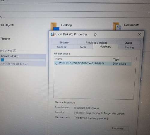 !Pls Read! Lenovo IdeaPad 3 Intel Core i7-1165G7 11th Gen 4GB RAM 512GB NVMe SSD - drop damage!