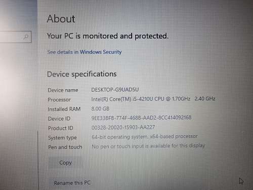 Dell Latitude E5540 Intel Core i5-4210U 8GB RAM 256GB SSD