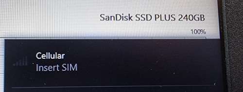 Lenovo ThinkPad L480 i5-7200U 8GB RAM 256 SSD with 4G Sim slot