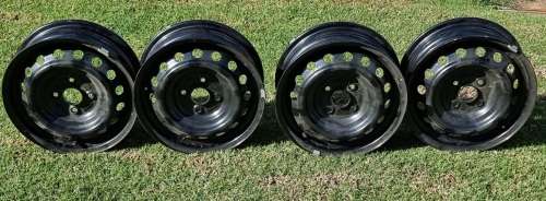 4 x 14 inch Steel Rims - Never used