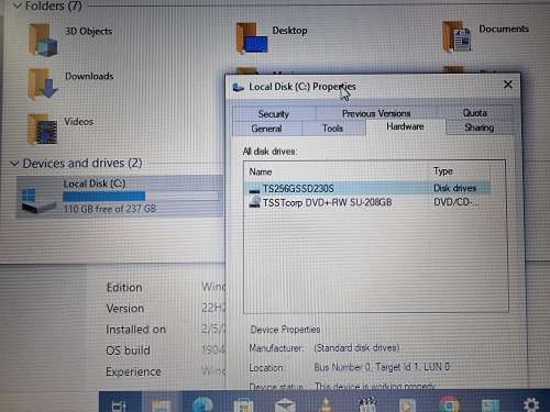 Dell Latitude E5540 i5-4210U 8GB RAM 256GB SSD