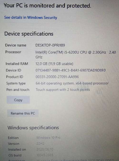 Acer Travelmate P i5-6200U 12GB RAM 256GB SSD LTE Enabled